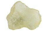Libyan Desert Glass ( g) - Meteorite Impactite #239004-1